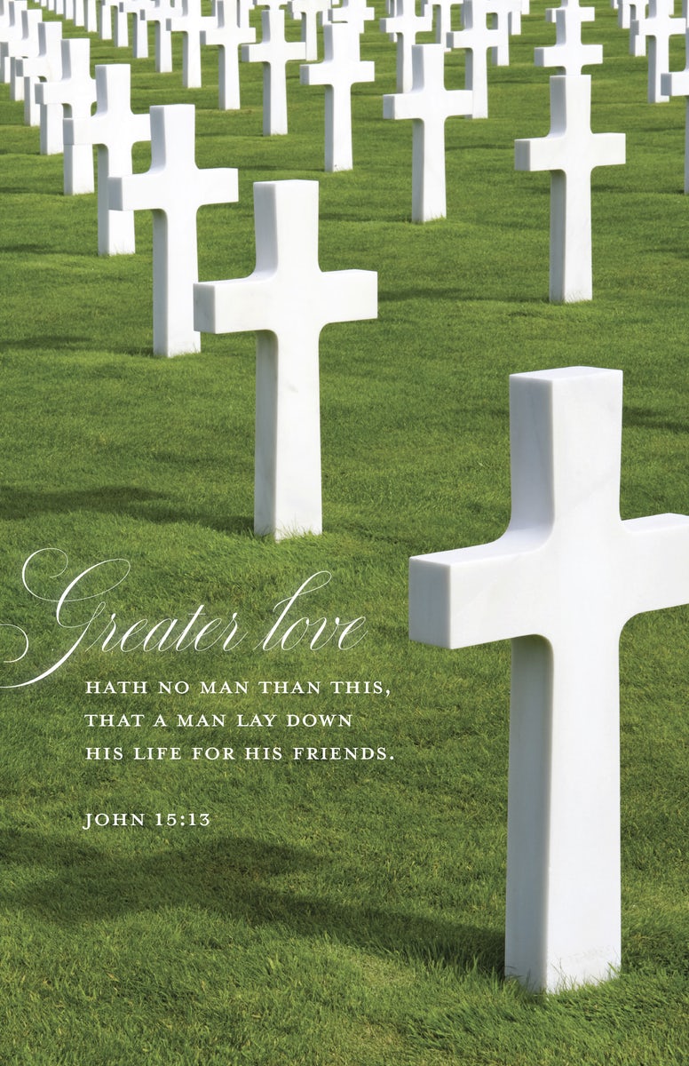 Cover image for Memorial Day Bulletin: His Friends (Package of 100), isbn: 9781430092407