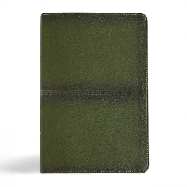 Cover image for CSB Men's Daily Bible, Olive Leathertouch, Indexed, isbn: 9781430094135