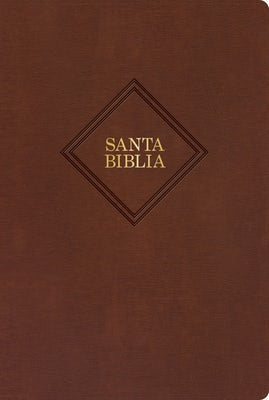 Cover image for Rvr 1960 Biblia Letra Gigante, Café Piel Fabricada (Edición 2023), isbn: 9781430094333