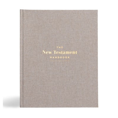 Cover image for The New Testament Handbook, Stone Cloth Over Board, isbn: 9781430094531