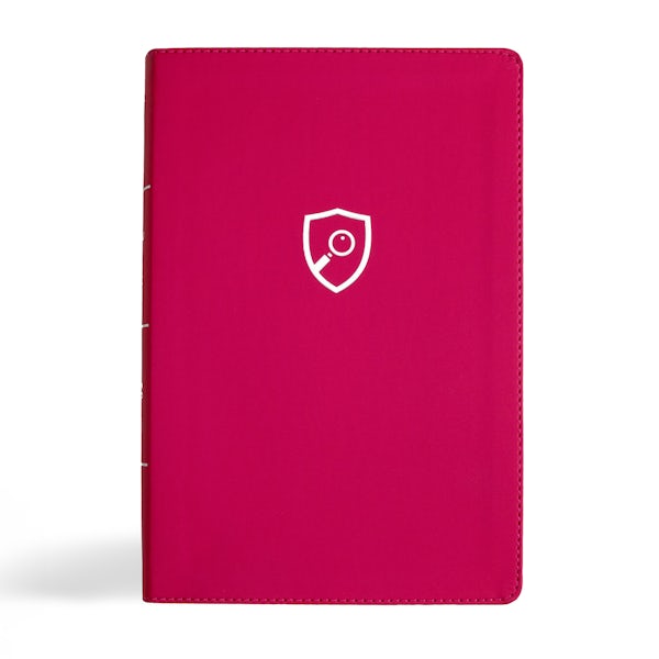 Cover image for CSB Defend Your Faith Bible, Pink Leathertouch, isbn: 9781430094586