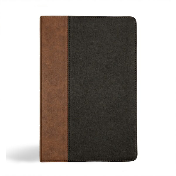 Cover image for KJV Personal Size Giant Print Bible, Black/Brown Leathertouch, isbn: 9781430094760