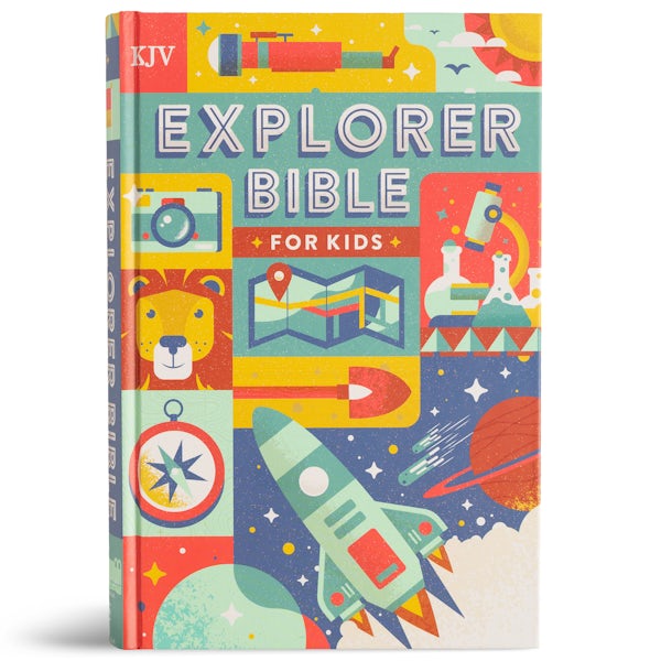 Cover image for KJV Explorer Bible for Kids, Hardcover, isbn: 9781430095798