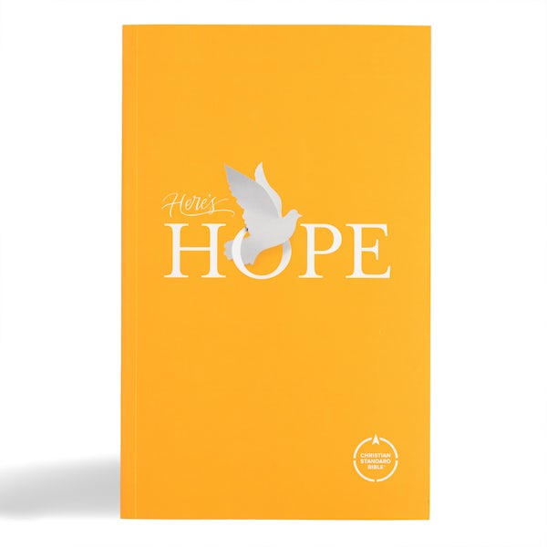 Cover image for CSB Here's Hope Bible, Trade Paper, isbn: 9781430097952