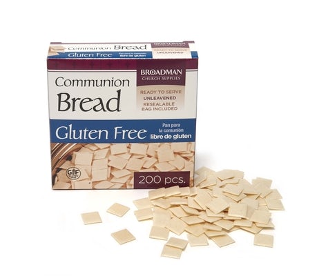 Cover image for Communion Bread - Gluten Free (200 Pieces), isbn: 9781430098010