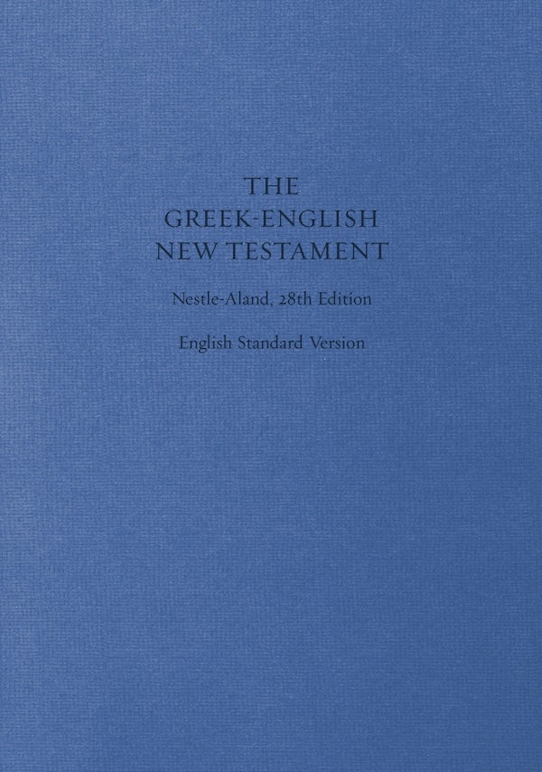 Cover image for Greek-English New Testament-PR-FL/ESV, isbn: 9781433530319