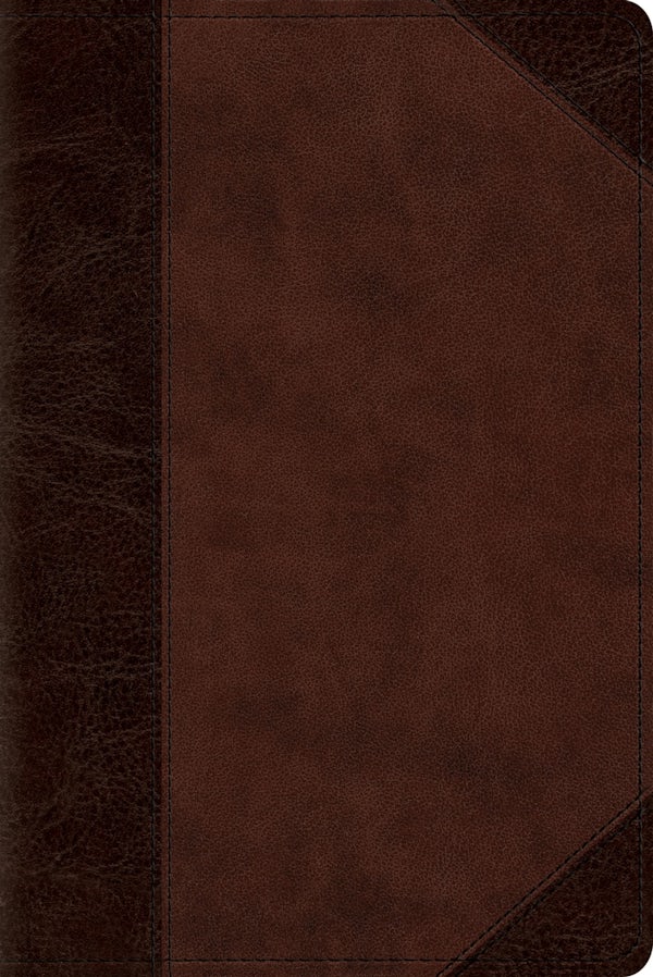 Cover image for ESV Personal Reference Bible (Trutone, Brown/Walnut, Portfolio Design), isbn: 9781433553271