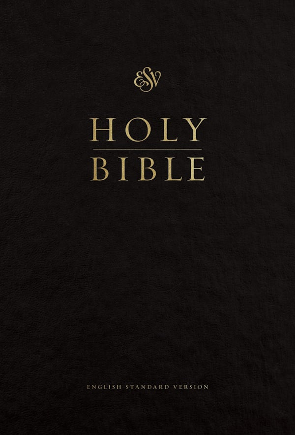 Cover image for ESV Pew and Worship Bible, Large Print (Black), isbn: 9781433563492