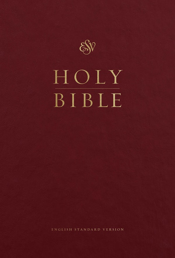 Cover image for ESV Pew and Worship Bible, Large Print (Burgundy), isbn: 9781433563515