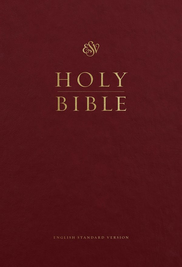 Cover image for ESV Pew and Worship Bible, Large Print (Burgundy), isbn: 9781433563515