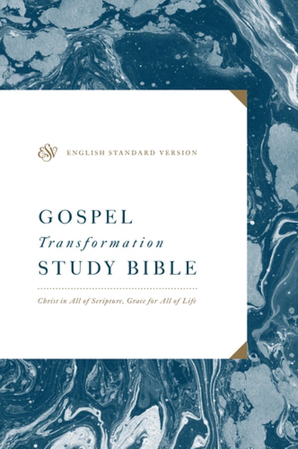 Cover image for ESV Gospel Transformation Study Bible: Christ in All of Scripture, Grace for All of Life, isbn: 9781433563591