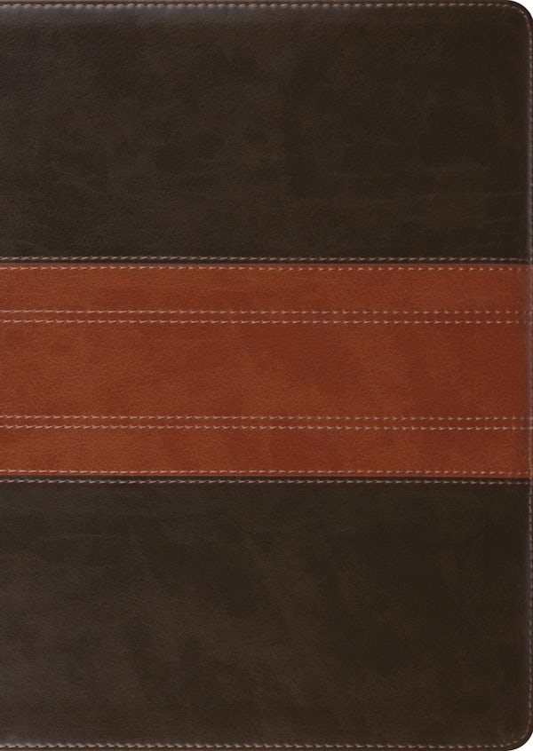 Cover image for ESV Study Bible, Large Print (Trutone, Forest/Tan, Trail Design), isbn: 9781433564727