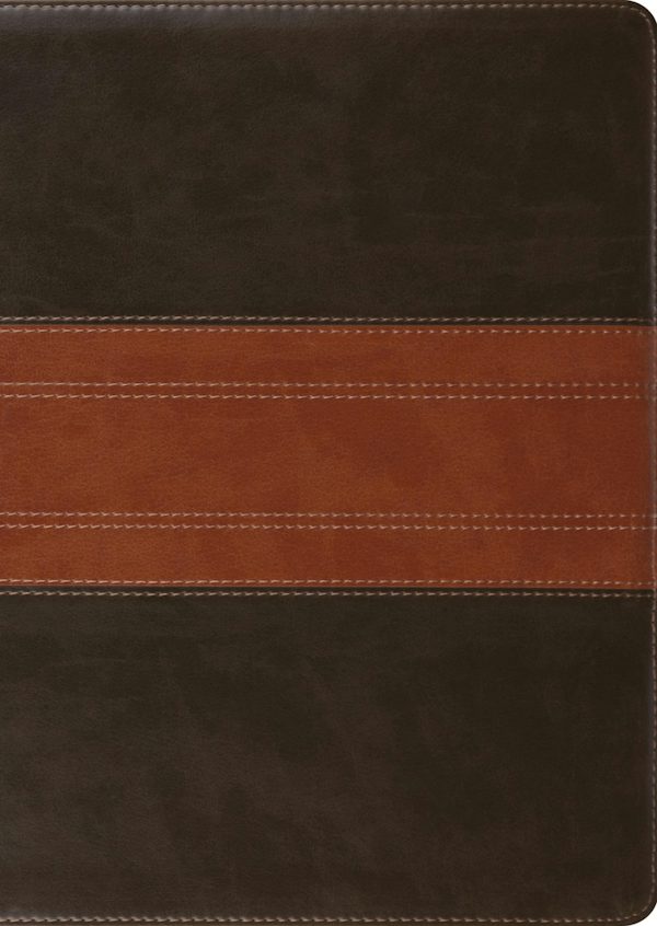 Cover image for ESV Study Bible, Large Print (Trutone, Forest/Tan, Trail Design), isbn: 9781433564727