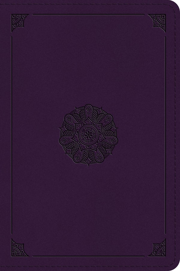Cover image for ESV Large Print Bible (Trutone, Lavender, Emblem Design), isbn: 9781433566936