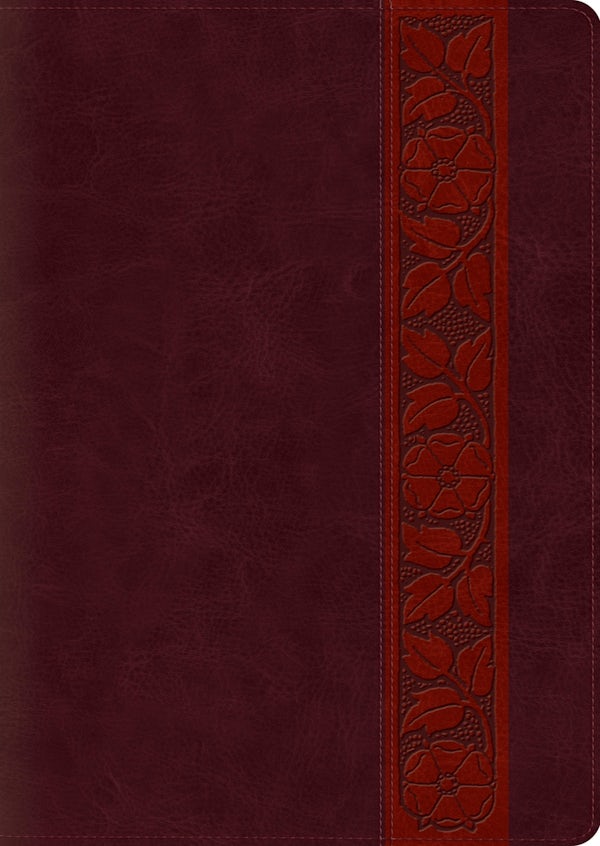 Cover image for ESV Study Bible, Large Print (Trutone, Mahogany, Trellis Design, Indexed), isbn: 9781433567018