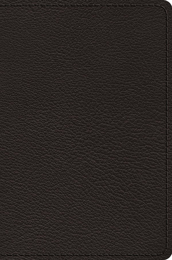Cover image for ESV Preaching Bible, Verse-By-Verse Edition (Goatskin, Black), isbn: 9781433572067