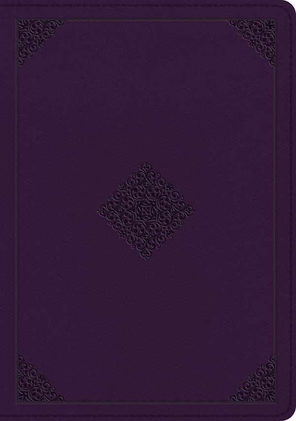 Cover image for ESV Single Column Journaling Bible, Large Print (Trutone, Lavender, Ornament Design), isbn: 9781433581694