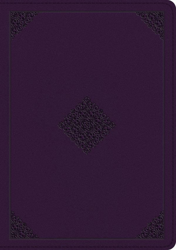 Cover image for ESV Single Column Journaling Bible, Large Print (Trutone, Lavender, Ornament Design), isbn: 9781433581694