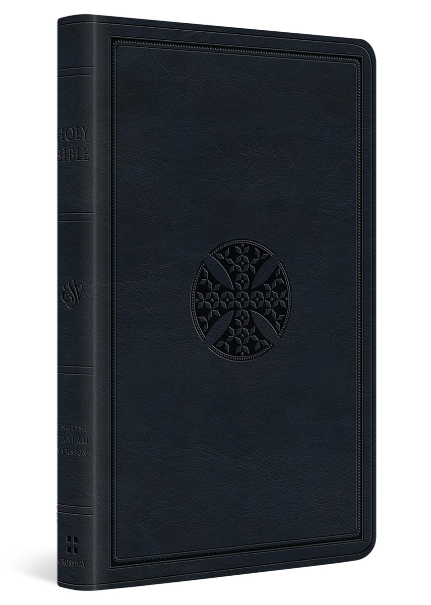 Cover image for ESV Premium Gift Bible (Trutone, Navy, Mosaic Cross Design), isbn: 9781433582554