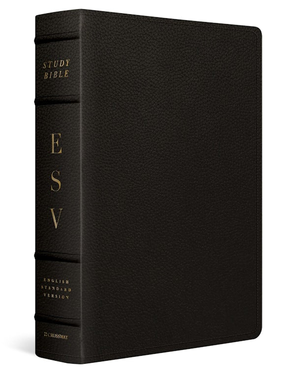 Cover image for ESV Study Bible, Large Print (Buffalo Leather, Deep Brown), isbn: 9781433587078