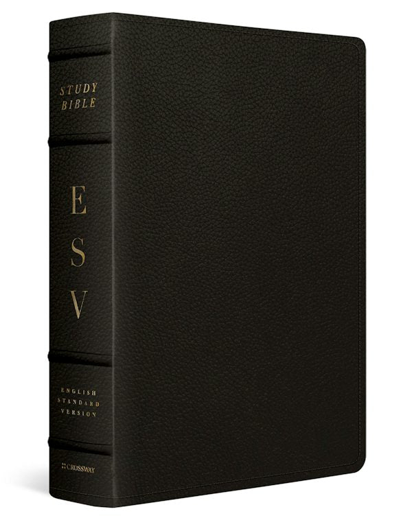 Cover image for ESV Study Bible, Large Print (Buffalo Leather, Deep Brown), isbn: 9781433587078