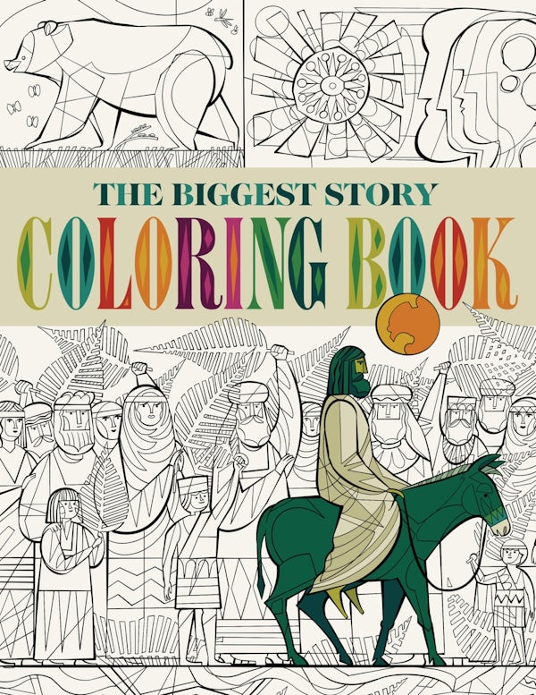 Cover image for The Biggest Story Coloring Book, isbn: 9781433587559