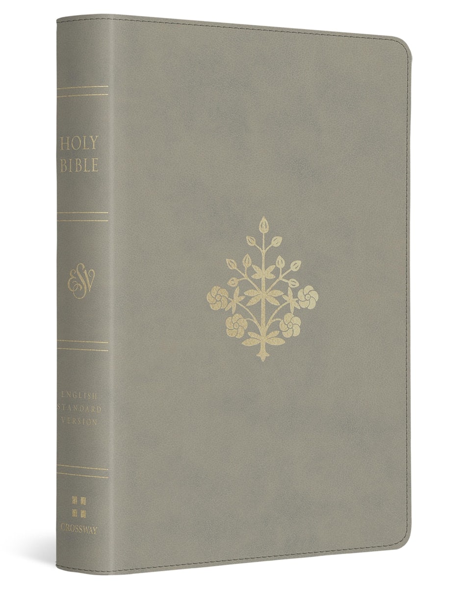 Cover image for ESV Large Print Compact Bible, Red Letter (Trutone, Stone, Branch Design), isbn: 9781433589591