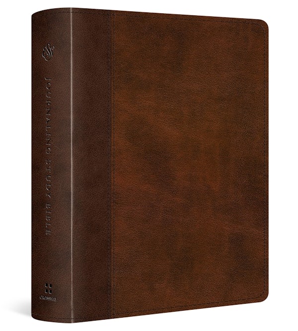Cover image for ESV Journaling Study Bible (Trutone, Brown/Chestnut, Timeless Design), isbn: 9781433590450