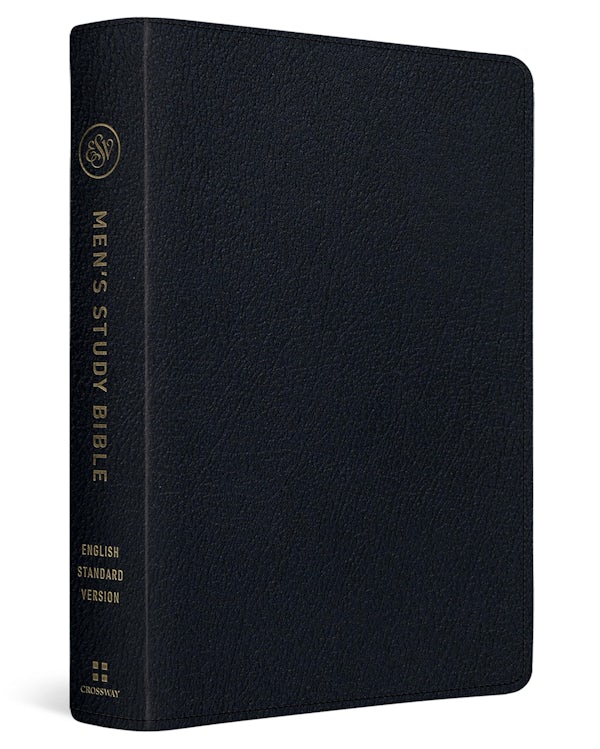 Cover image for ESV Men's Study Bible (Genuine Leather, Black), isbn: 9781433590566