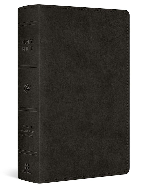Cover image for ESV Single Column Bible (Trutone, Black), isbn: 9781433591969