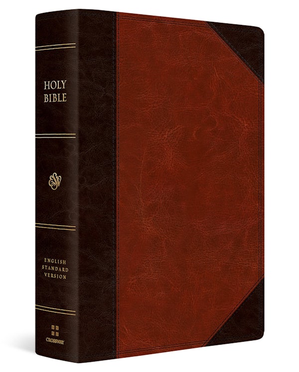 Cover image for ESV Super Giant Print Bible (Trutone, Brown/Cordovan, Portfolio Design), isbn: 9781433591983