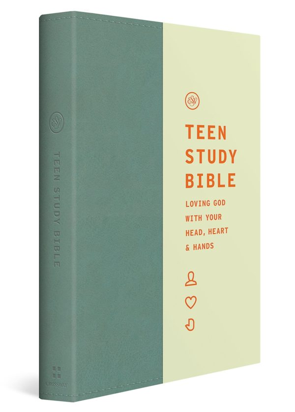 Cover image for ESV Teen Study Bible (Trutone, Seaside Blue), isbn: 9781433593109