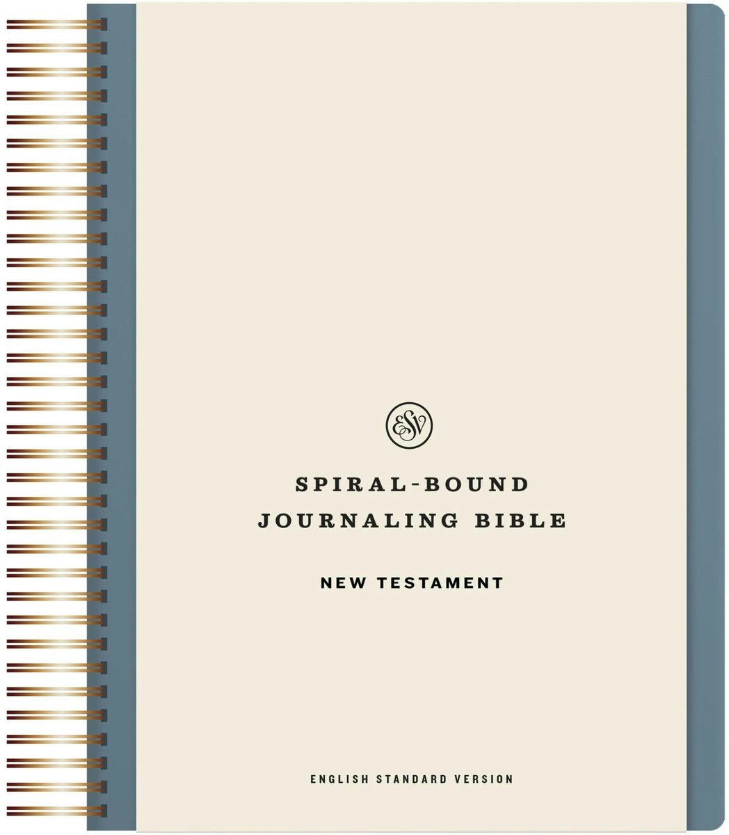 Cover image for ESV Spiral-Bound Journaling Bible, New Testament (Hardcover), isbn: 9781433593185