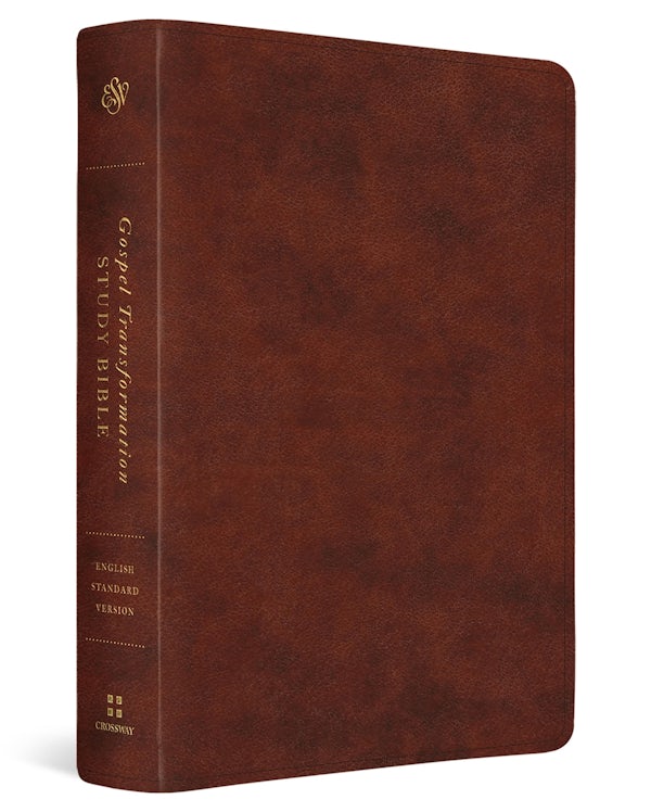 Cover image for ESV Gospel Transformation Study Bible, isbn: 9781433595639