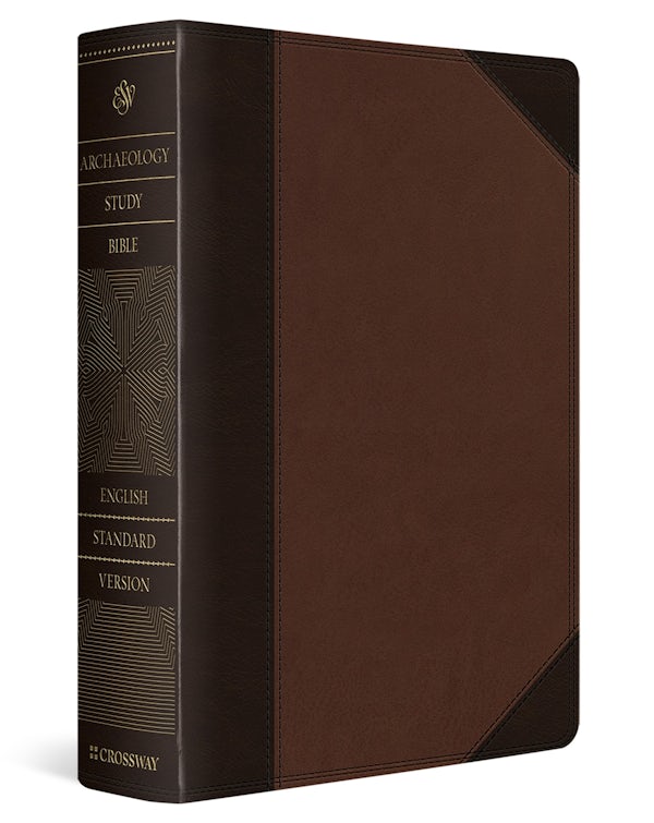 Cover image for ESV Archaeology Study Bible (Trutone, Brown/Walnut, Portfolio Design), isbn: 9781433595745
