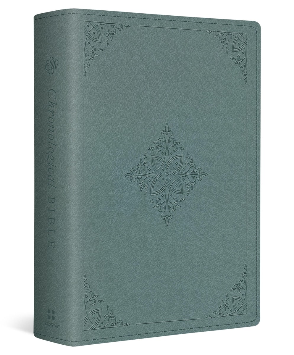 Cover image for ESV Chronological Bible (Trutone, Paris Sky, Fleur-De-Lis Design), isbn: 9781433595776
