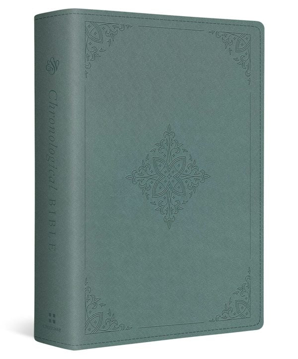 Cover image for ESV Chronological Bible (Trutone, Paris Sky, Fleur-De-Lis Design), isbn: 9781433595776