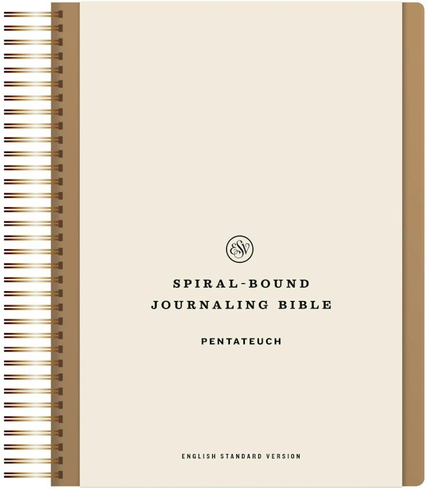 Cover image for ESV Spiral-Bound Journaling Bible, Pentateuch (Hardcover), isbn: 9781433596438