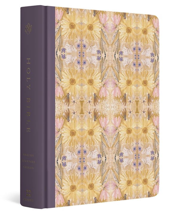 Cover image for ESV Single Column Journaling Bible, Large Print, Artist Series (Cloth Over Board, Jessica Dennis Bush, Cosmos), isbn: 9781433596940