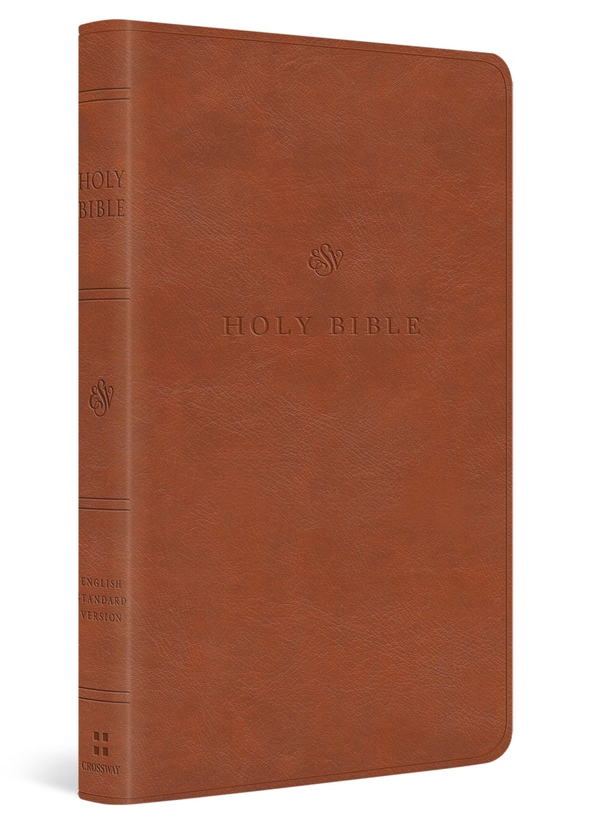 Cover image for ESV Value Thinline Bible (Trutone, English Saddle), isbn: 9781433596971
