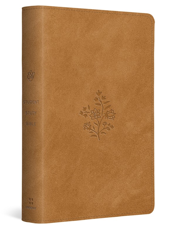 Cover image for ESV Student Study Bible (Trutone, Nubuck Caramel, Wildflower Design), isbn: 9781433598258