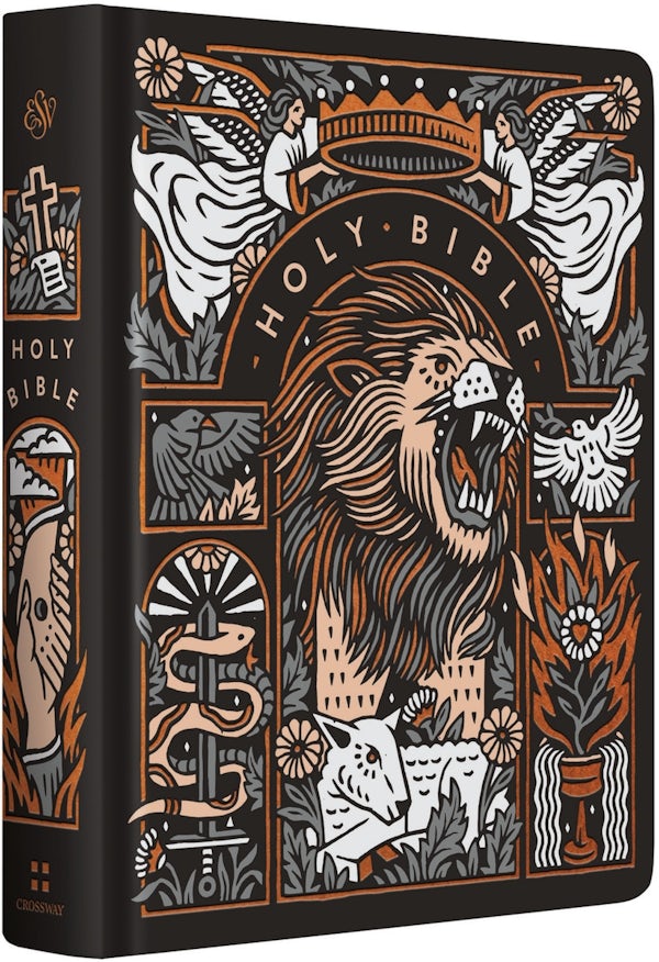 Cover image for ESV Journaling Study Bible, Artist Series (Hardcover, Joshua Noom, the Lion and the Lamb), isbn: 9781433599668