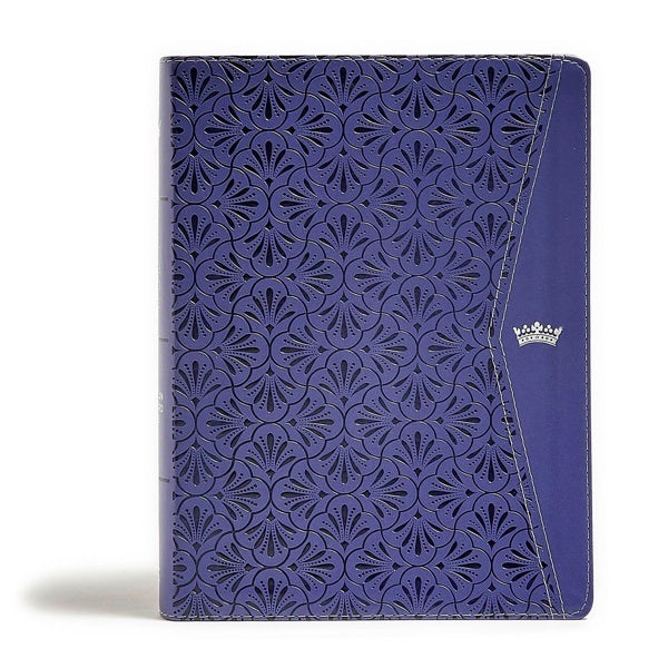 Cover image for CSB Tony Evans Study Bible, Purple Leathertouch, isbn: 9781433606892