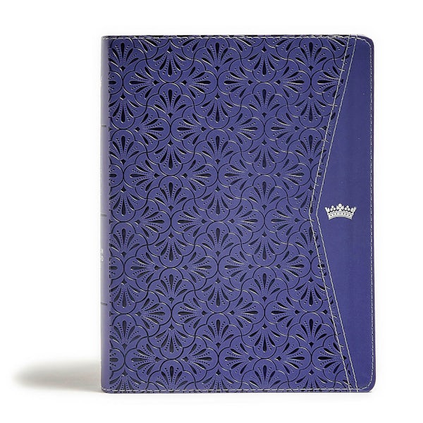 Cover image for CSB Tony Evans Study Bible, Purple Leathertouch, Indexed, isbn: 9781433606908