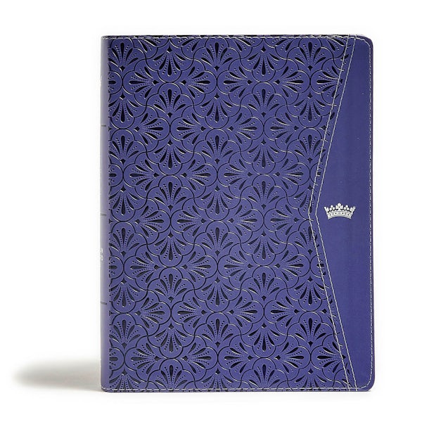 Cover image for CSB Tony Evans Study Bible, Purple Leathertouch, Indexed, isbn: 9781433606908