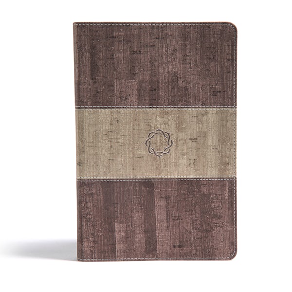 Cover image for CSB Essential Teen Study Bible, Weathered Gray Cork Leathertouch, isbn: 9781433648724
