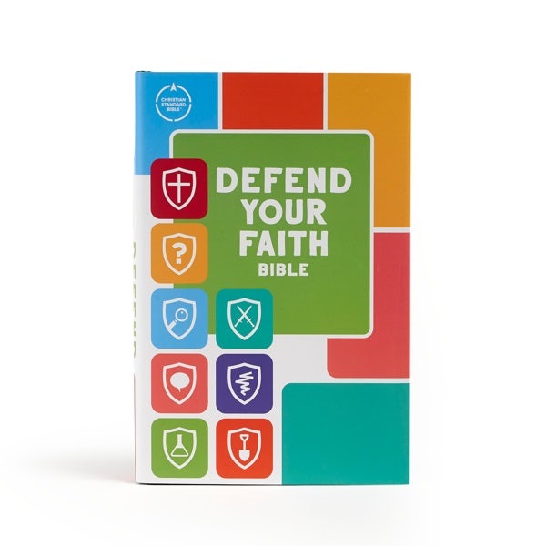 Cover image for CSB Defend Your Faith Bible, Hardcover, isbn: 9781433649011