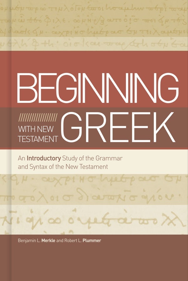 Cover image for Beginning with New Testament Greek, isbn: 9781433650567