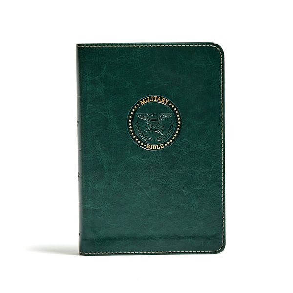 Cover image for CSB Military Bible, Green Leathertouch, isbn: 9781433651762