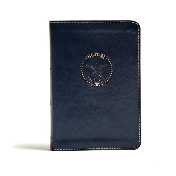 Cover image for CSB Military Bible, Navy Blue Leathertouch, isbn: 9781433651779